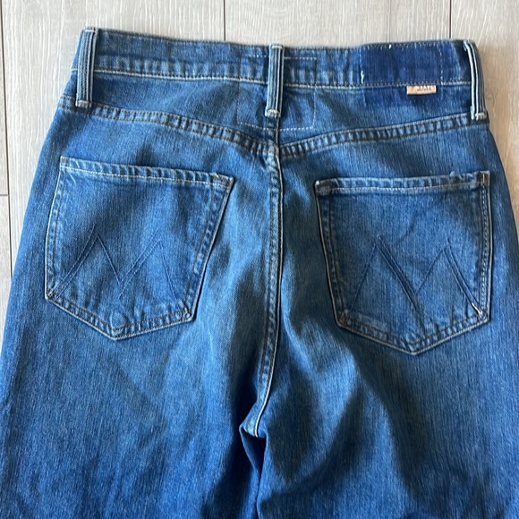 MOTHER SUPERIOR DENIM SZ 26 PERFECT CONDITION HIGH WAIST ZIPPER FLY - Picture 2 of 10